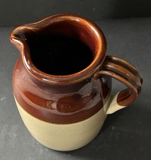 Stoneware Two Tone Glazed Jug