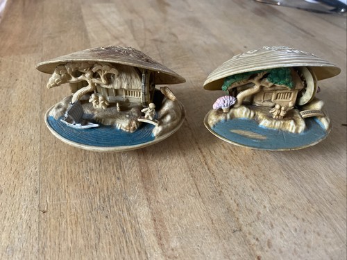 Pair japanese celluloid - pair,