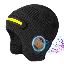 Warm Beanie Hat with Bluetooth