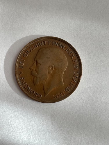 Rare 1919 king george - v, one