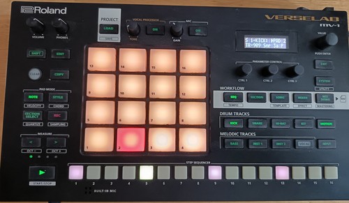 Roland groovebox drum - roland, mv-1