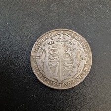 1920 SILVER GEORGE V HALF