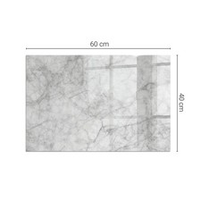 Tempered Glass Hearth Plate