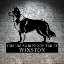 Personalized Border Collie