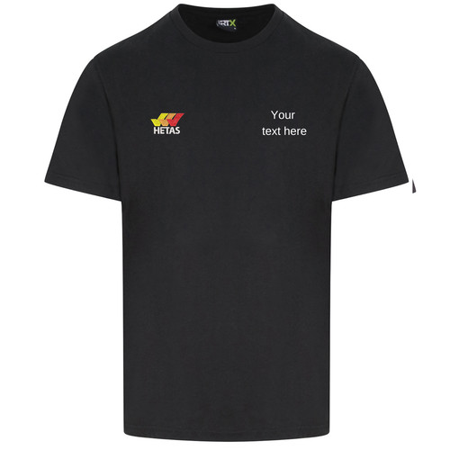 Embroidered shirt hetas logo - embroidered,