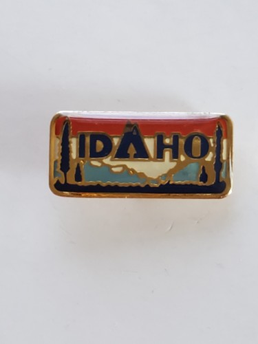 Idaho metal lapel pin tie - idaho,