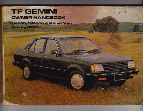 1982 holden gemini sedan - tf,