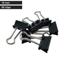 50 x Bulldog Foldback Clips