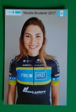 CYCLING PHOTO cyclist NICOLLE BRUDERER team TIBCO SILICOM VALLEY BANK 2017