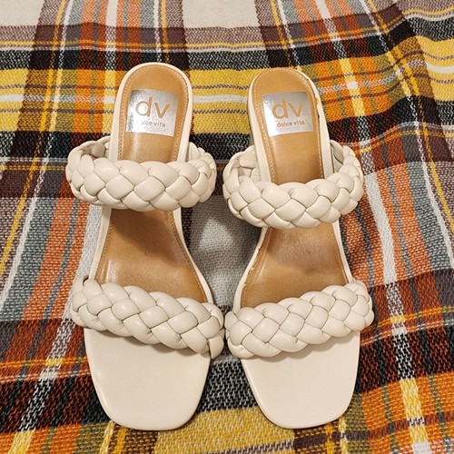 Dolce vita braided slide - dolce, on