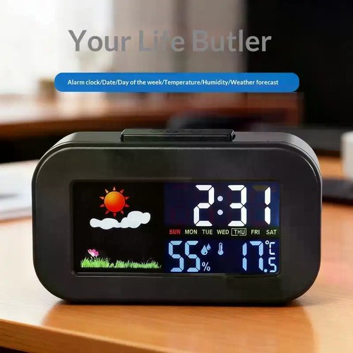Weather forecast digital alarm - digital,