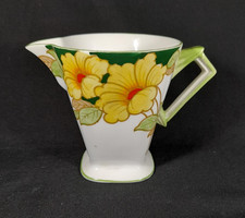Vintage Art Deco Floral Milk /