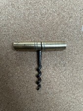Vintage Brass Travel Corkscrew