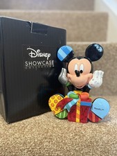 Disney Romero Britto Pop Art Mickey Mouse Opening Gift Present Figurine 7 1/4"