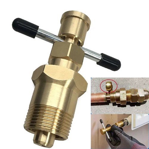 Olive removal puller - puller, brass