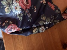 Cath Kidston Handbag Floral Print Oilcloth Fabric Shoulder Bag