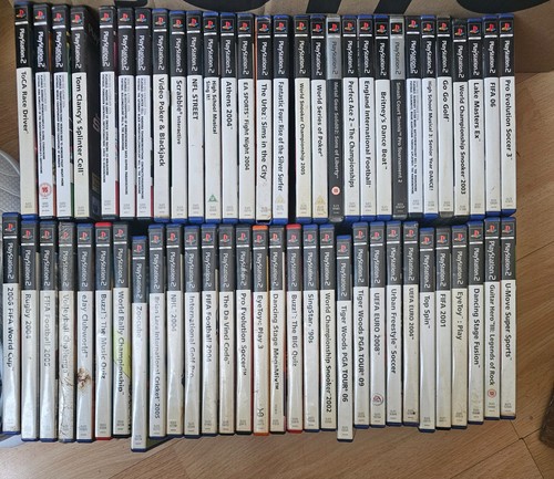 Massive ps2 games - ps2, bundle