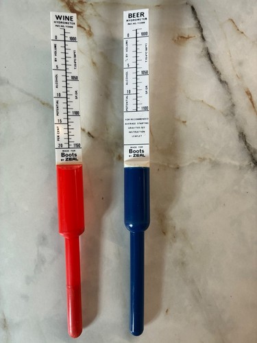 Hydrometer plastic set 2 - plastic,