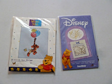 DISNEY CROSS STITCH KITS X 2 - J22  & HELLO THERE FRIEND - SEE DESCRIPTION