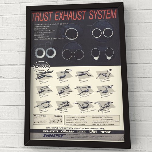 Vintage trust exhaust 80s - trust,