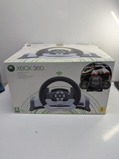 Official Steering Wheel And Pedals [Xbox 360]  no games box is damaged