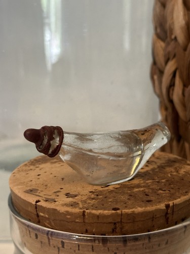 Vintage baby doll banana glass - vintage,