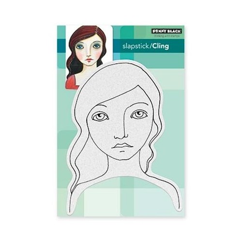 Penny black cling rubber - black,