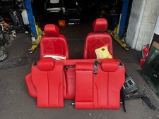 2017 GENUINE BMW F36 420I M SPORT RED LEATHER INTERIOR HEATED SEAT SET