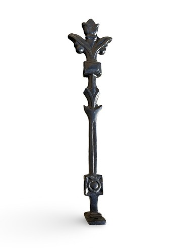 Terrace railing cast - cast, aluminium