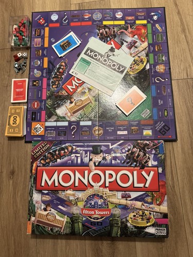 Alton towers monopoly limited - towers,