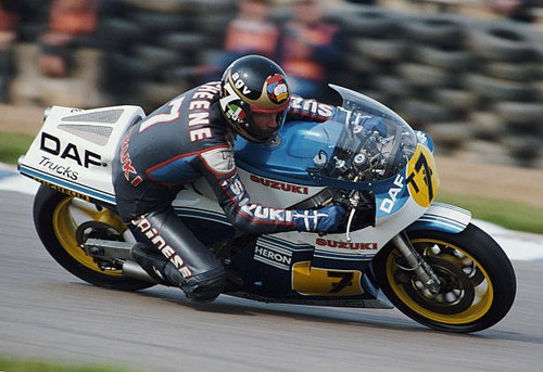 Barry sheene riding his - barry,