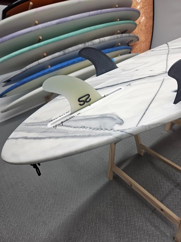 Longboard single fin - single, centre