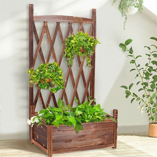 Large wooden planter - large, box