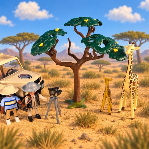 Playmobil safari giraffes - playmobil,