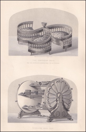Revolving book case - book, and