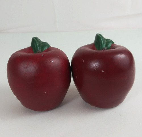 Vintage pair red apples - of,