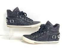 Ash High Top Black embellished