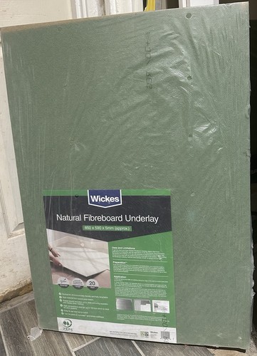 Wickes fibreboard underlay - wickes,