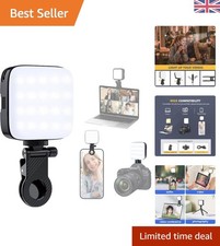 3-Light Mode Clip-On LED Light
