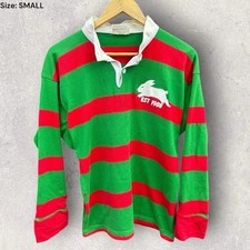 SOUTH SYDNEY RABBITOHS FULL SLEEVE SIGNED CLASSIC VINTAGE JERSEY Size S Nrl 