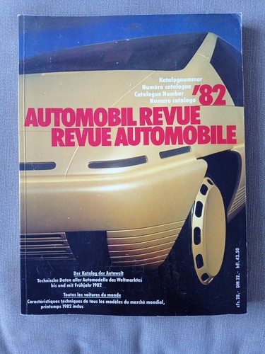 Revue automobile 1982 - revue,