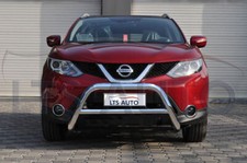 QASHQAI CHROME NUDGE A-BAR, STAINLESS STEEL BULL BAR 2013 ONWARDS W K