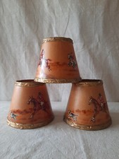 3x Rare Vintage 1950s Clip-on