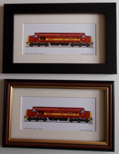 RAILWAY PRINTS - 37422 CARDIFF