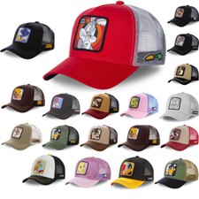 Rabbit Trucker Mesh Baseball Hat Men Women Hip Hop Breathable Snapback Cap