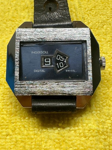 Vintage ingersoll digital jump - vintage,