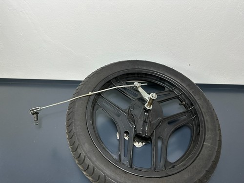 Rear wheel rim - wheel, with