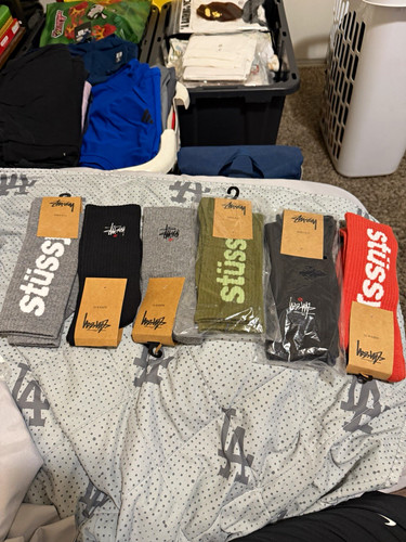 Stussy men crew - crew, socks