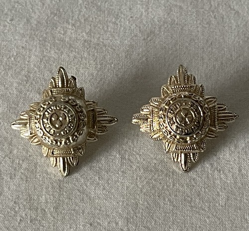 Vintage 18mm enamel - ~18mm, metal