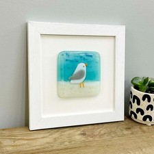 A Walk On The Beach - framed